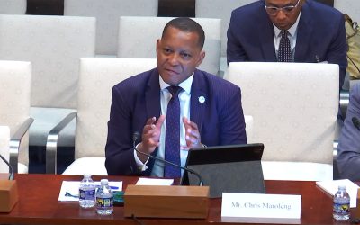 Maroleng makes strategic recommendations to the US House Committee on Foreign Affairs