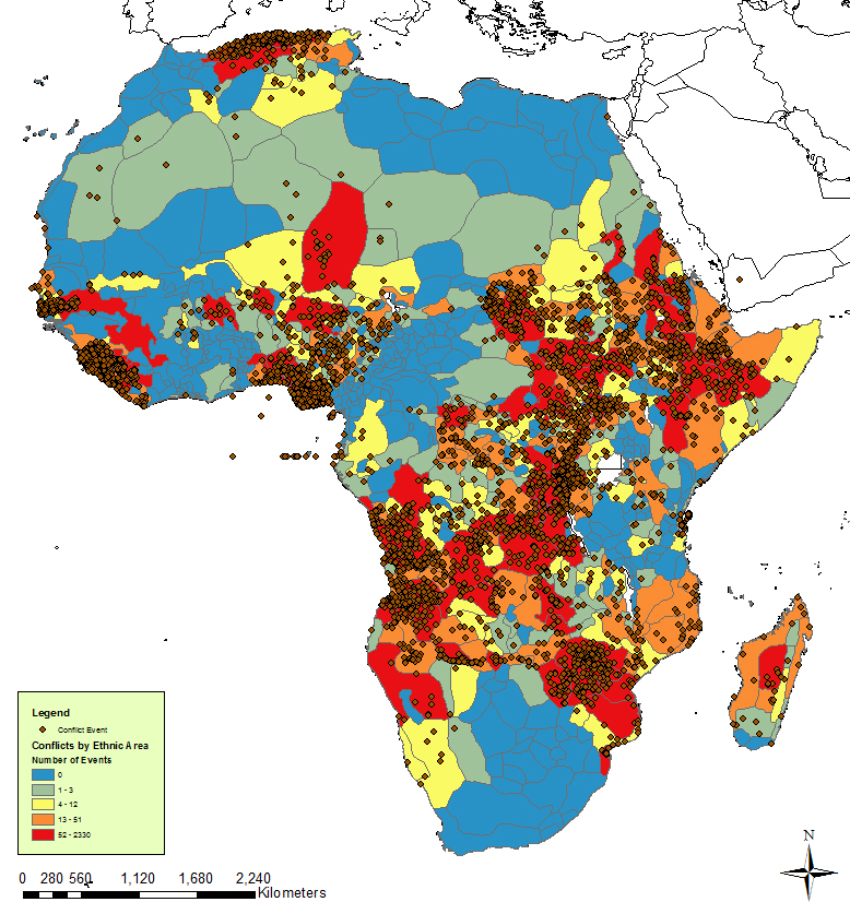 Mapping ethnic conflicts 