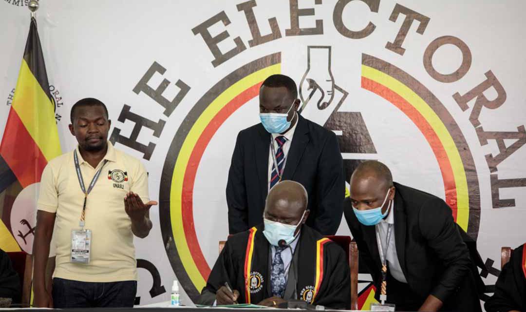 <i class='fa fa-lock-open' aria-hidden='true'></i> Uganda Election Day 2021: Summary