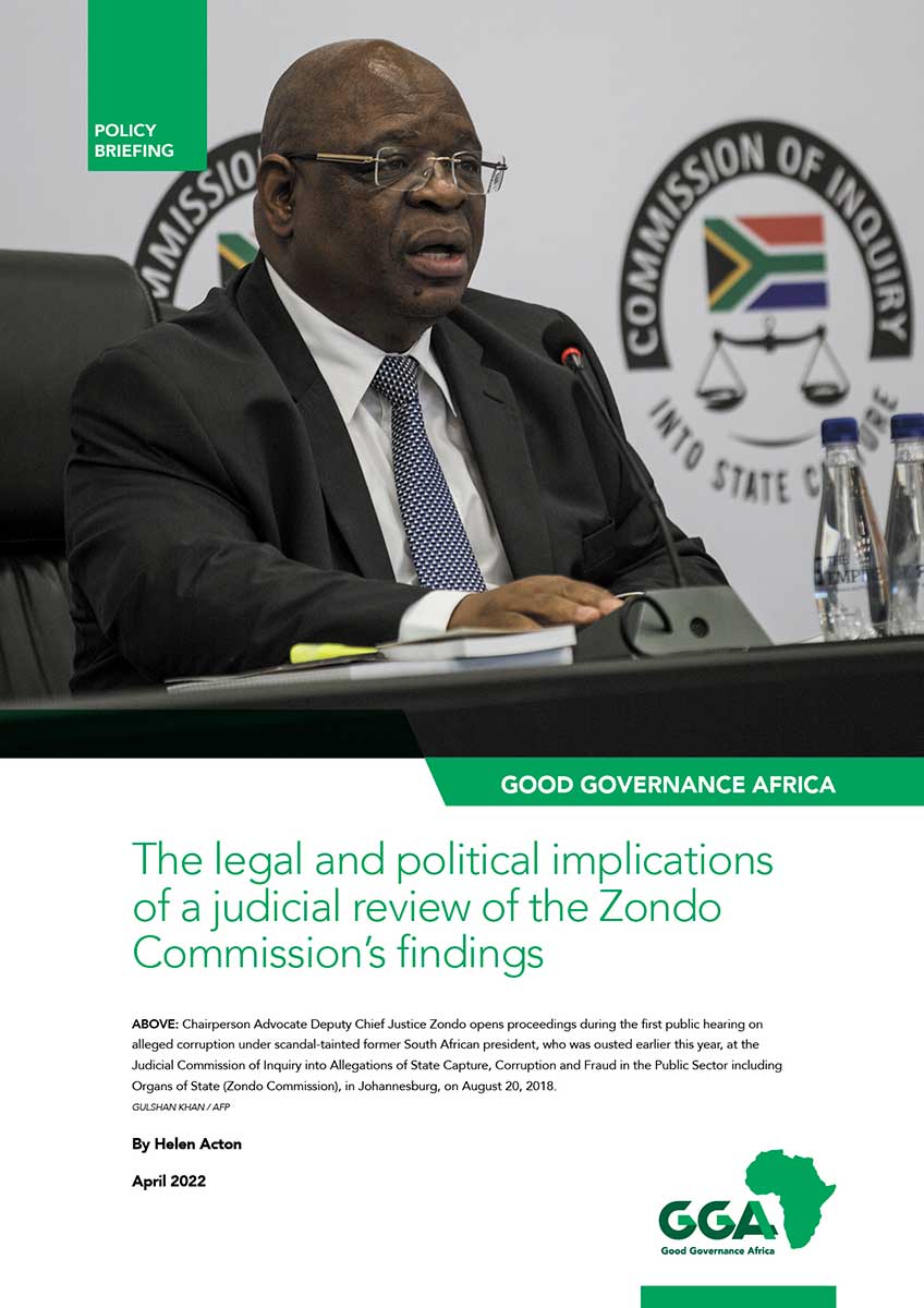 Zondo Policy Briefing