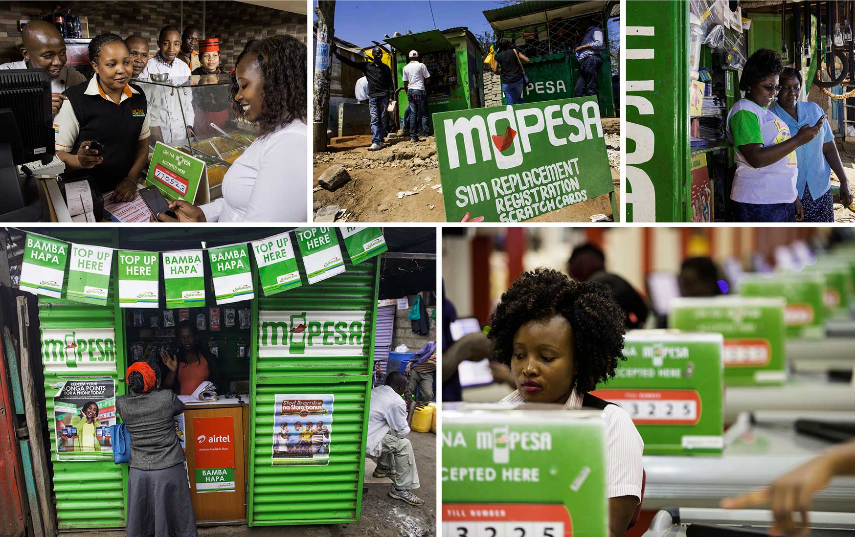 M-Pesa service in Nairobi