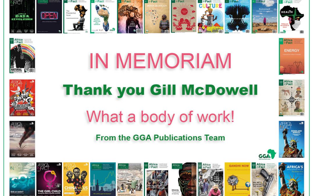 IN MEMORIAM: GILL MCDOWELL