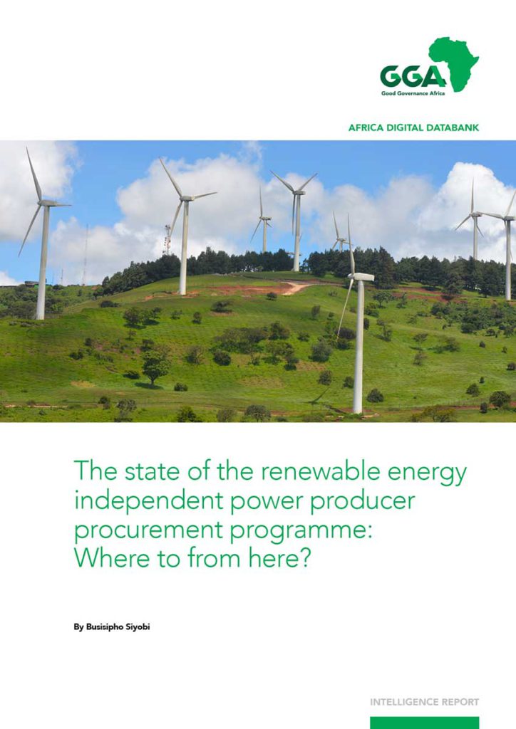 SA’s renewable energy independent power producer procurement programme ...