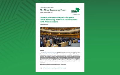 Towards the second decade of Agenda 2063: Embracing a resilient social contract with African citizens