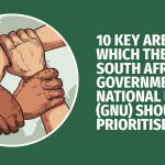 10 Key areas which the South African Government of National Unity (GNU) should prioritise