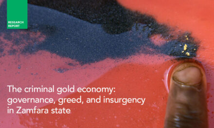 The criminal gold economy: governance, greed, and insurgency in Zamfara state