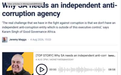 Why SA needs an independent anti-corruption agency